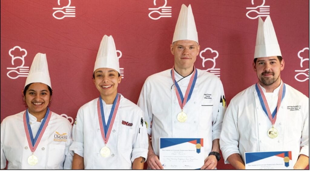 UMass Amherst Takes Home Gold in Collegiate Culinary Competition